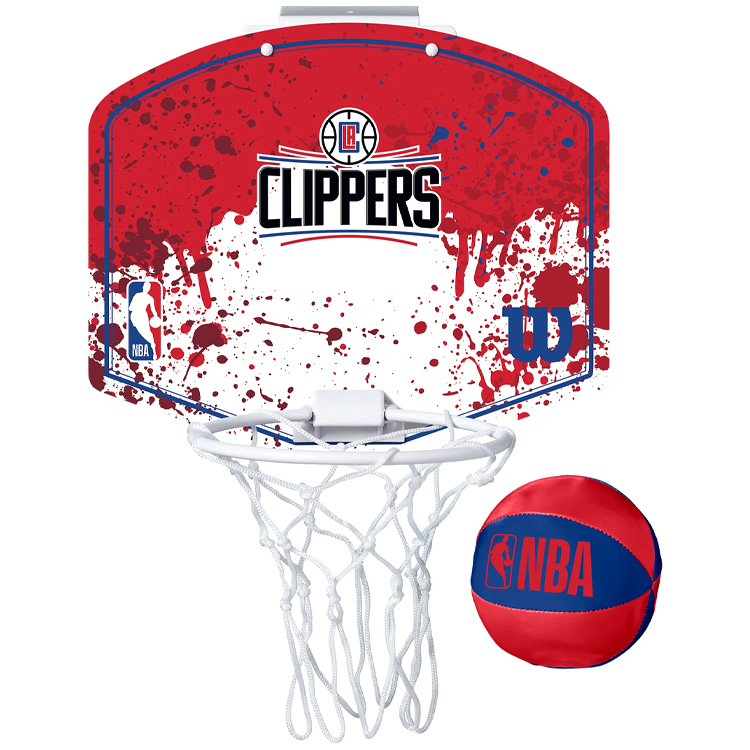 Щит баскетбольный Wilson Los Angeles Clippers Mini photo 1 Щит баскетбольный Wilson Los Angeles Clippers Mini photo 1