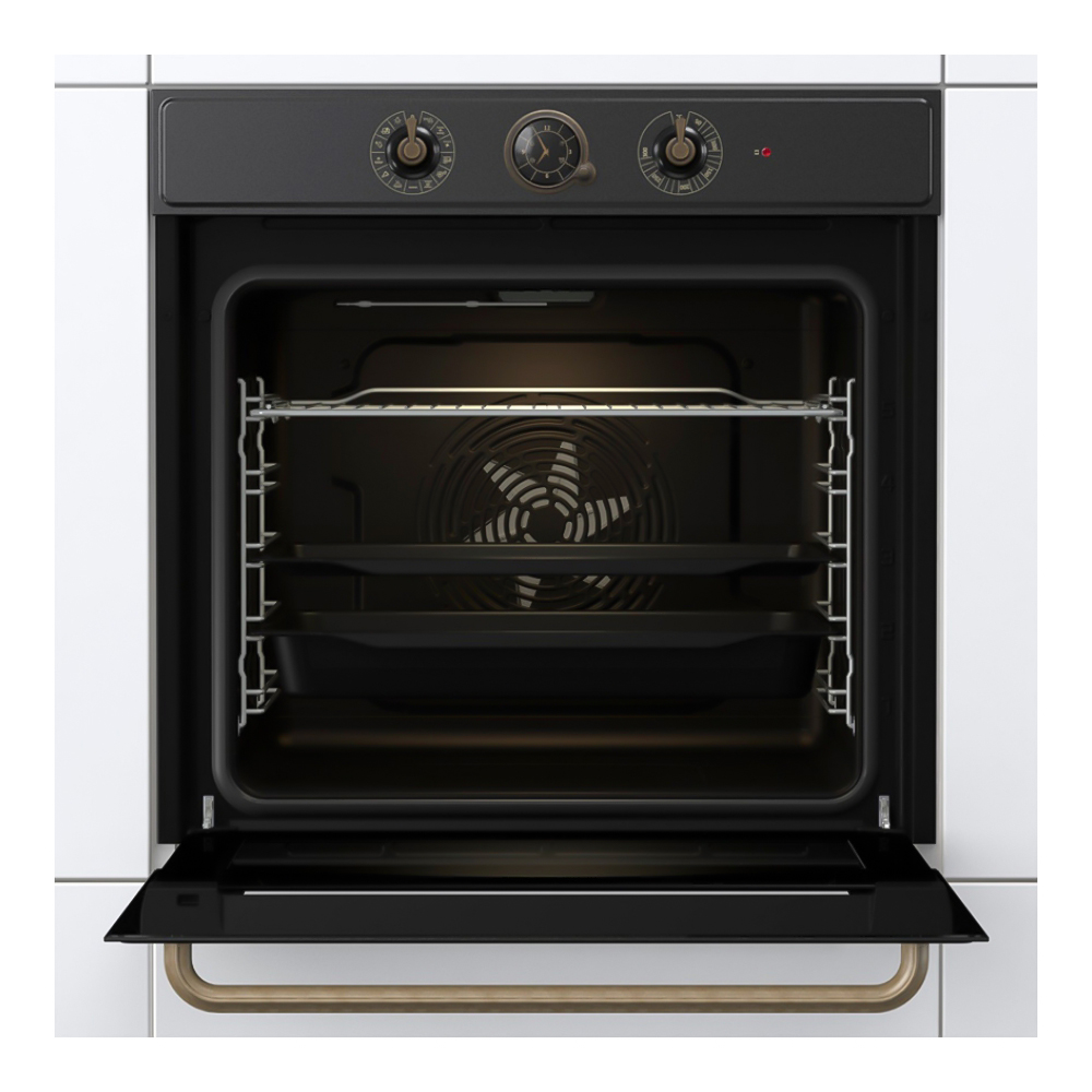 Cuptor electric incorporabil Gorenje BOS67371CLB / 77 l. / A / Negru photo 2