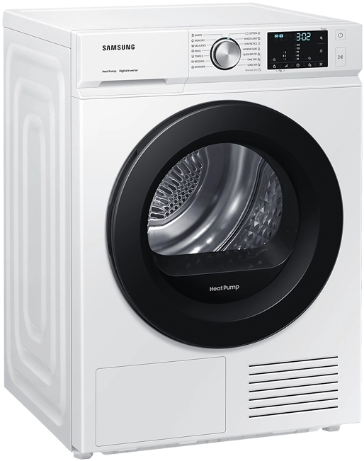 Сушильная машина Samsung DV90BBA245AWLE / 9 кг / A+++ / Белый photo 2