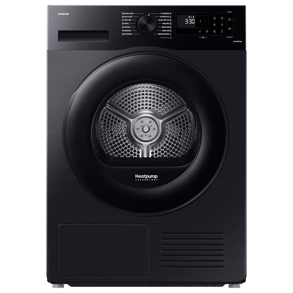 Сушильная машина Samsung DV90CGC0A0ABLE / 9 кг / A++ / Черный photo 1