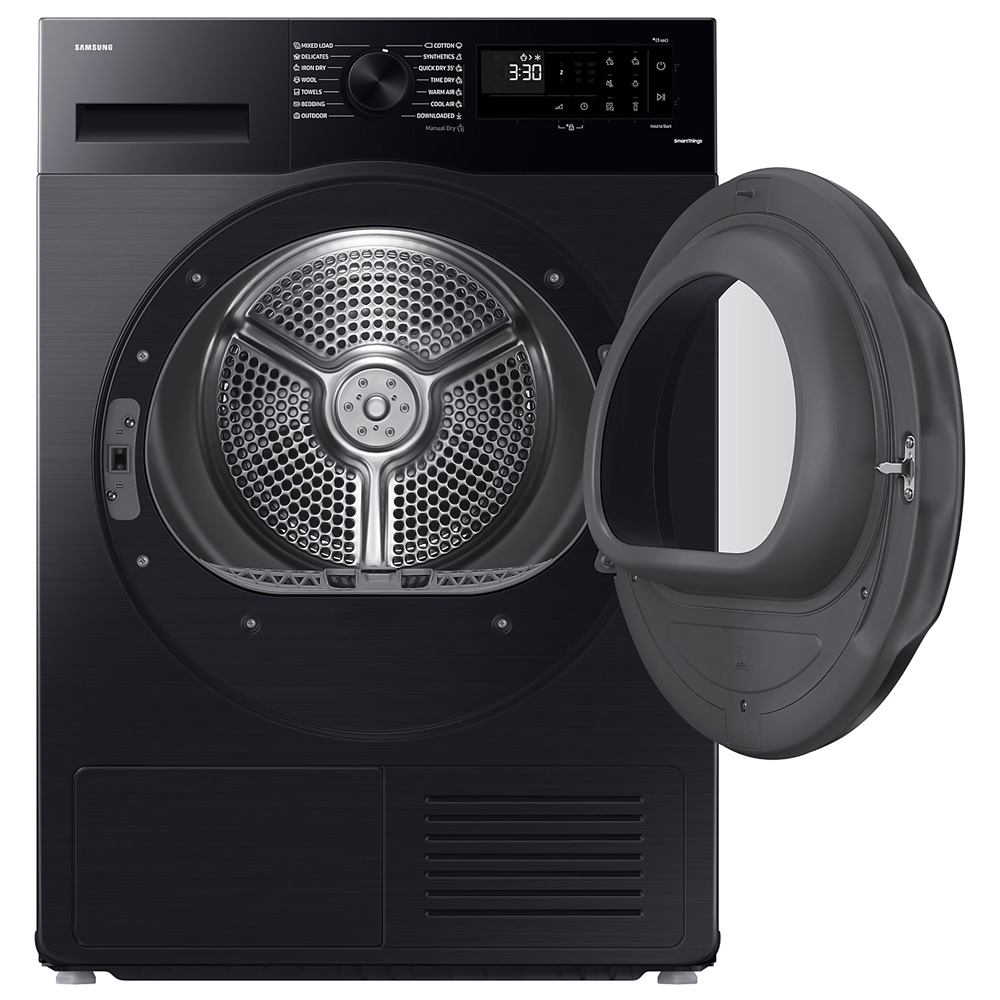 Сушильная машина Samsung DV90CGC0A0ABLE / 9 кг / A++ / Черный photo 2