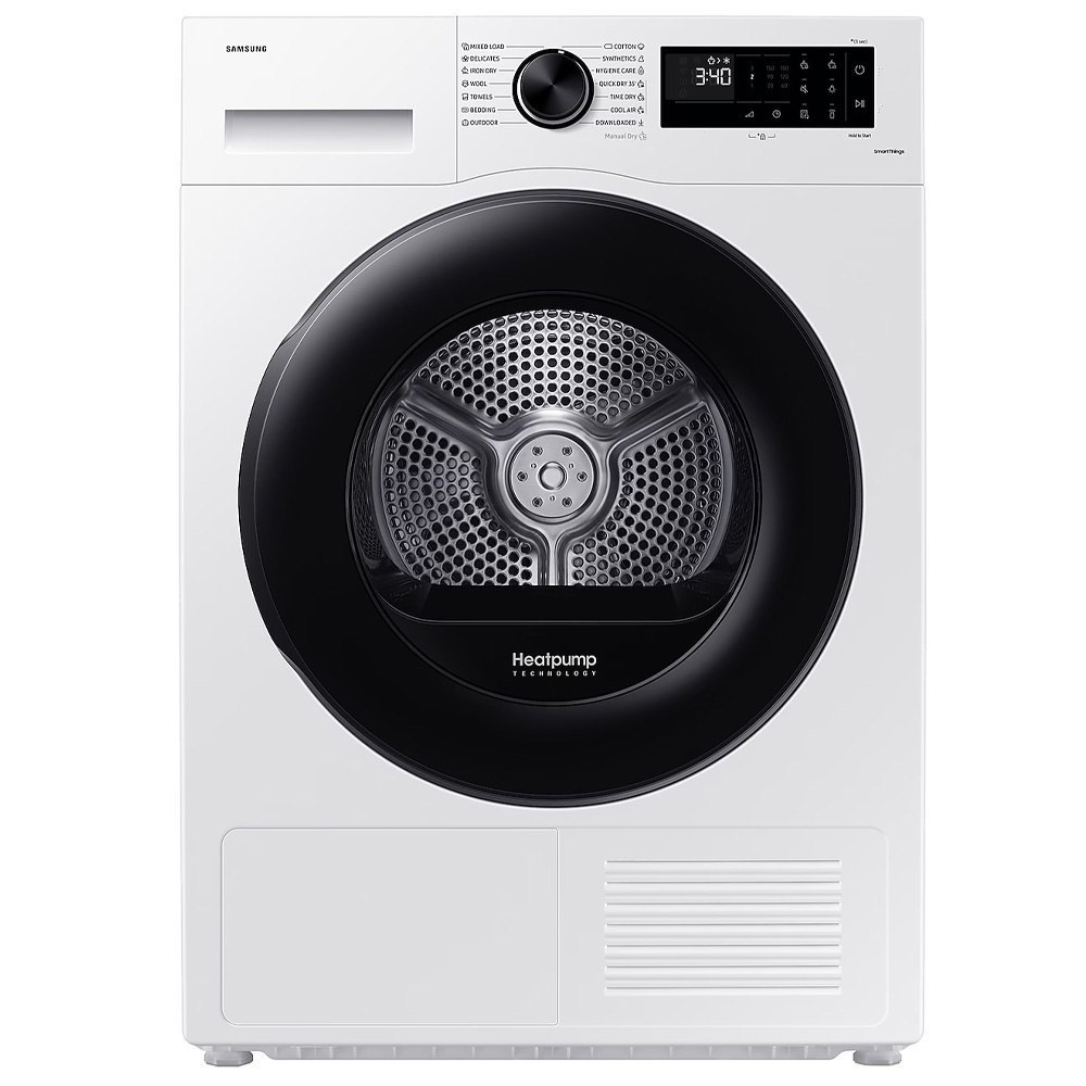 Сушильная машина Samsung DV90CGC2A0AELE / 9 кг / A+++ / Белый photo 1