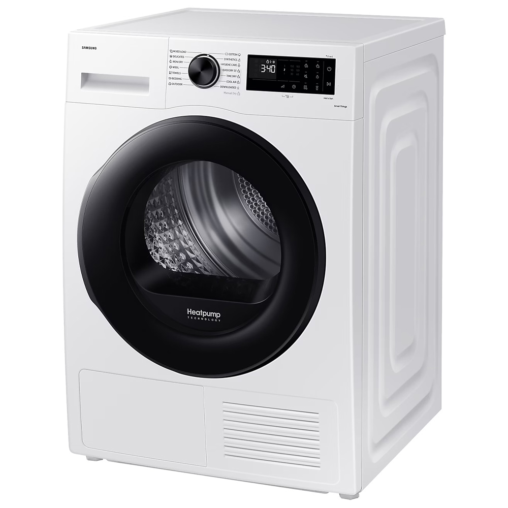 Сушильная машина Samsung DV90CGC2A0AELE / 9 кг / A+++ / Белый photo 3