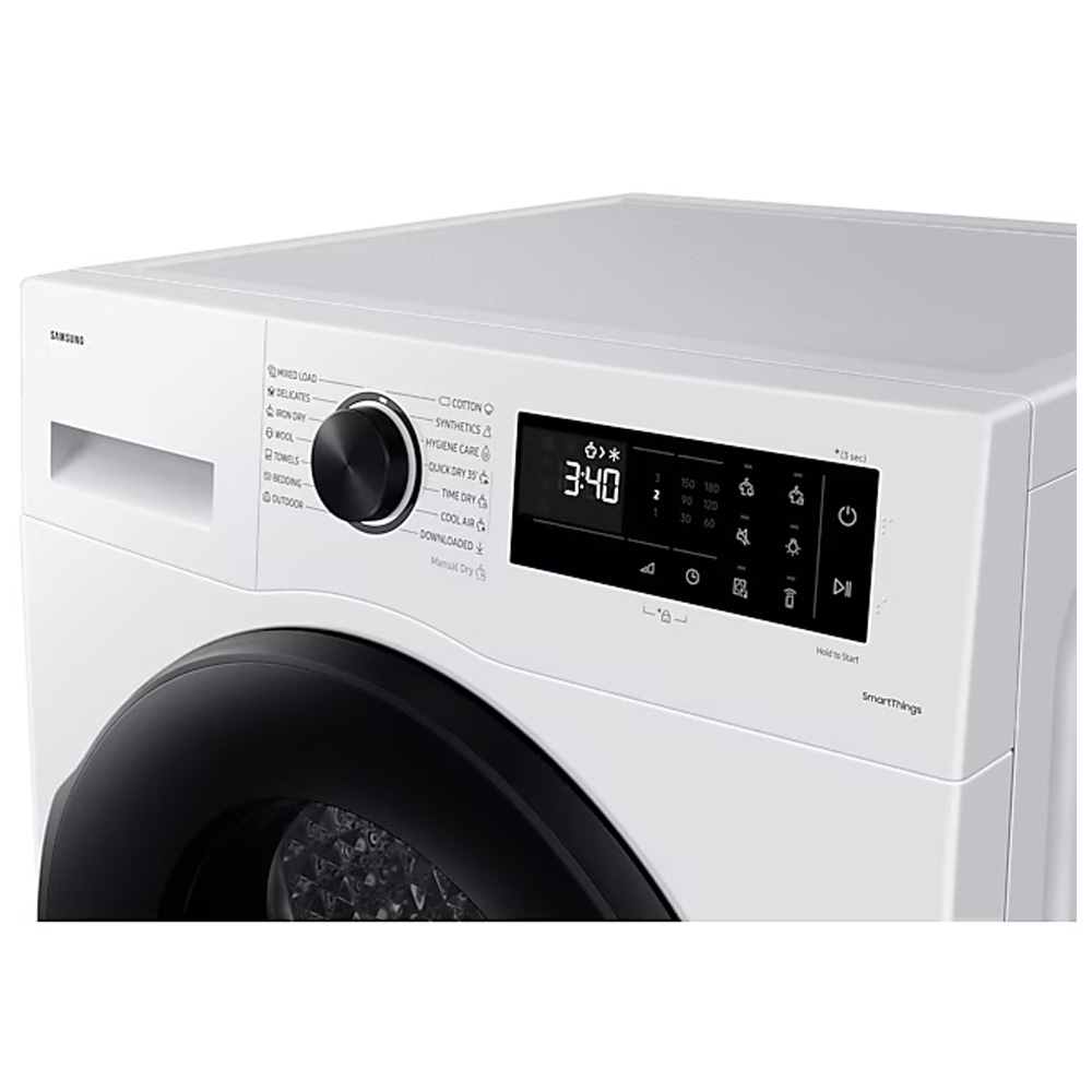 Сушильная машина Samsung DV90CGC2A0AELE / 9 кг / A+++ / Белый photo 9