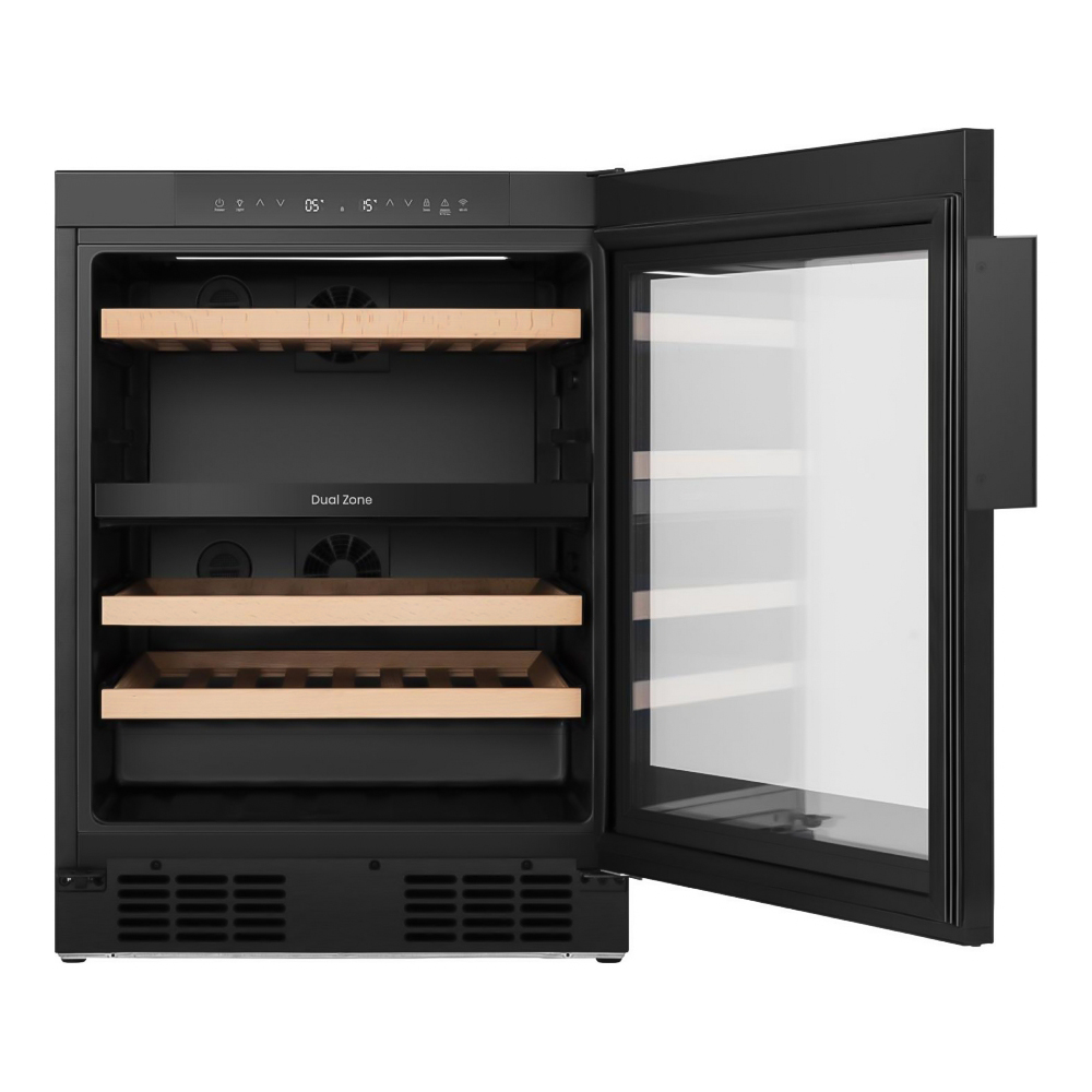 Frigider de vin Hisense RW3N122GSLF / 46 sticle / 81.9 cm / F / Bej photo 4