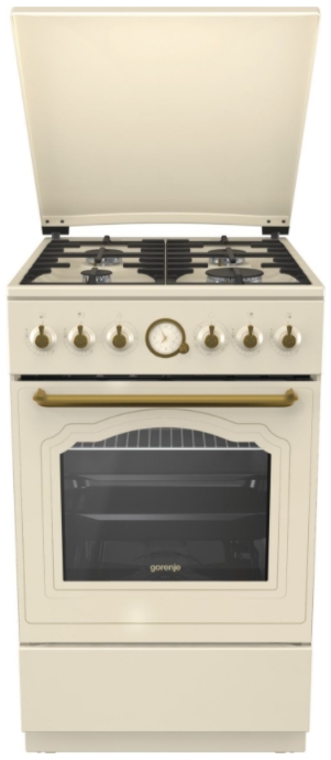 Газовая плита Gorenje GI52CLI / 4 конфорок / 50 см / Бежевый photo 1