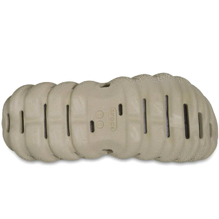Slapi Crocs Echo Crackle Clog pt Femei / 37-38 / Gri photo 4