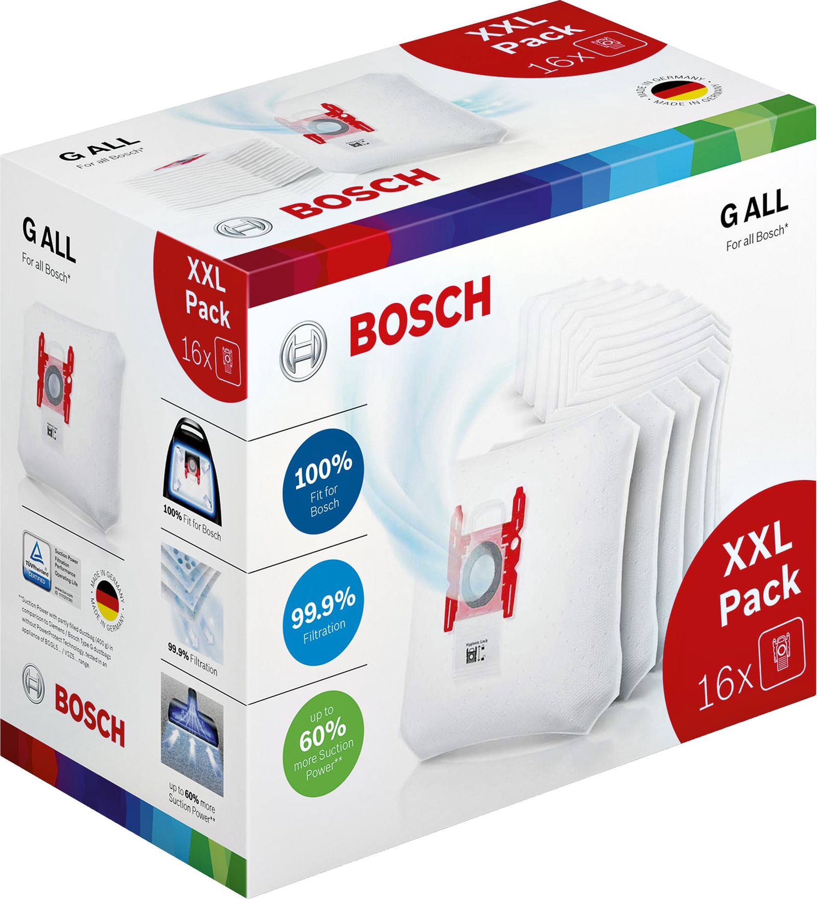 Мешки для пылесоса Bosch BBZ16GALL, Германия photo 1