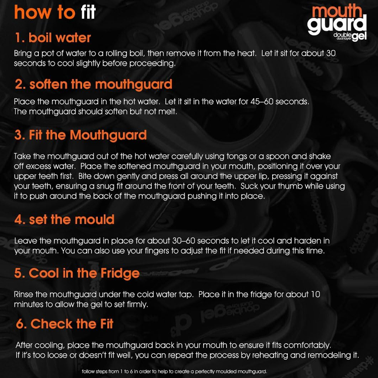 Protectie dinti d3 Mouthguard Dual Layer photo 5