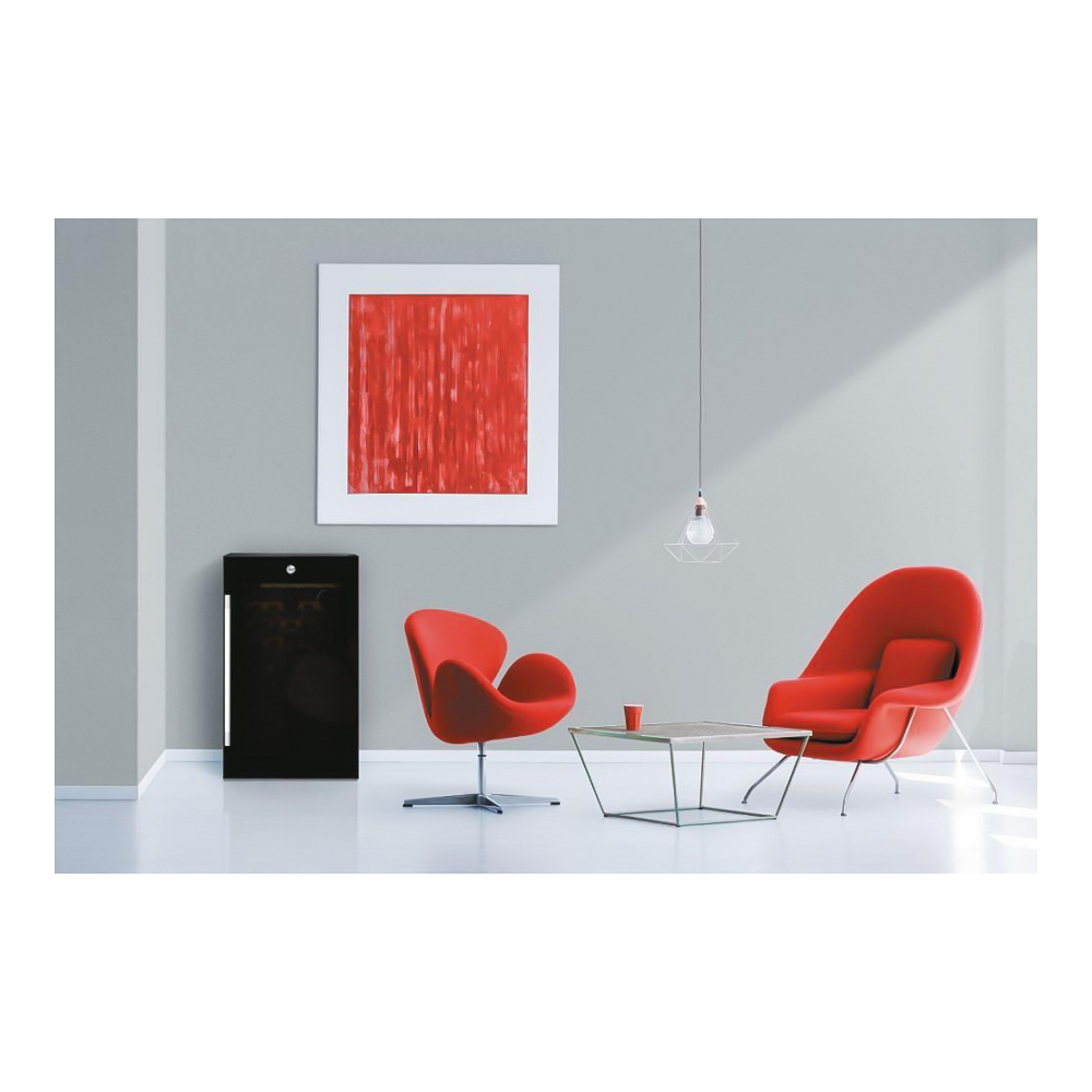 Frigider de vin Hoover HWC154DELW / 36 sticle / 85 cm / G / Negru photo 7