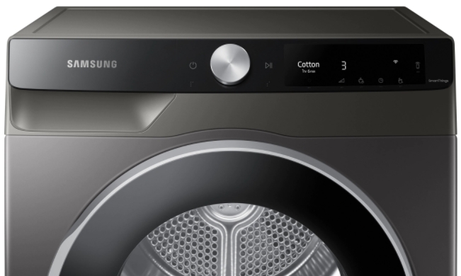 Сушильная машина Samsung DV90T6240LX / 9 кг / A+++ / Черный photo 6