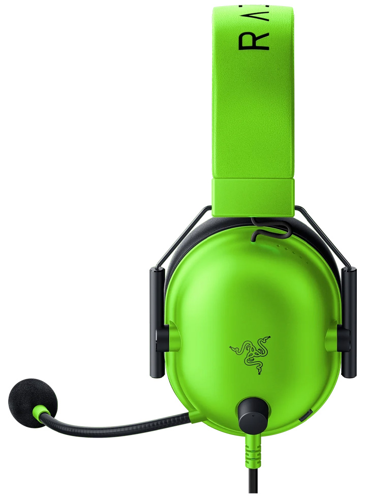 Căști Razer BlackShark V2 X Green Cu fir / Gaming / Green photo 3
