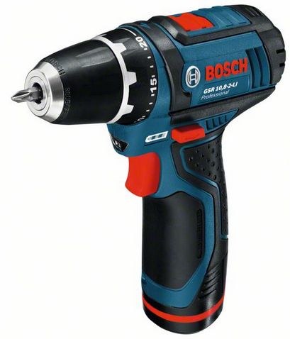 Masina de gaurit si insurubat  cu acumulator Bosch GSR 10.8-2Li, 0615990FM7 photo 1