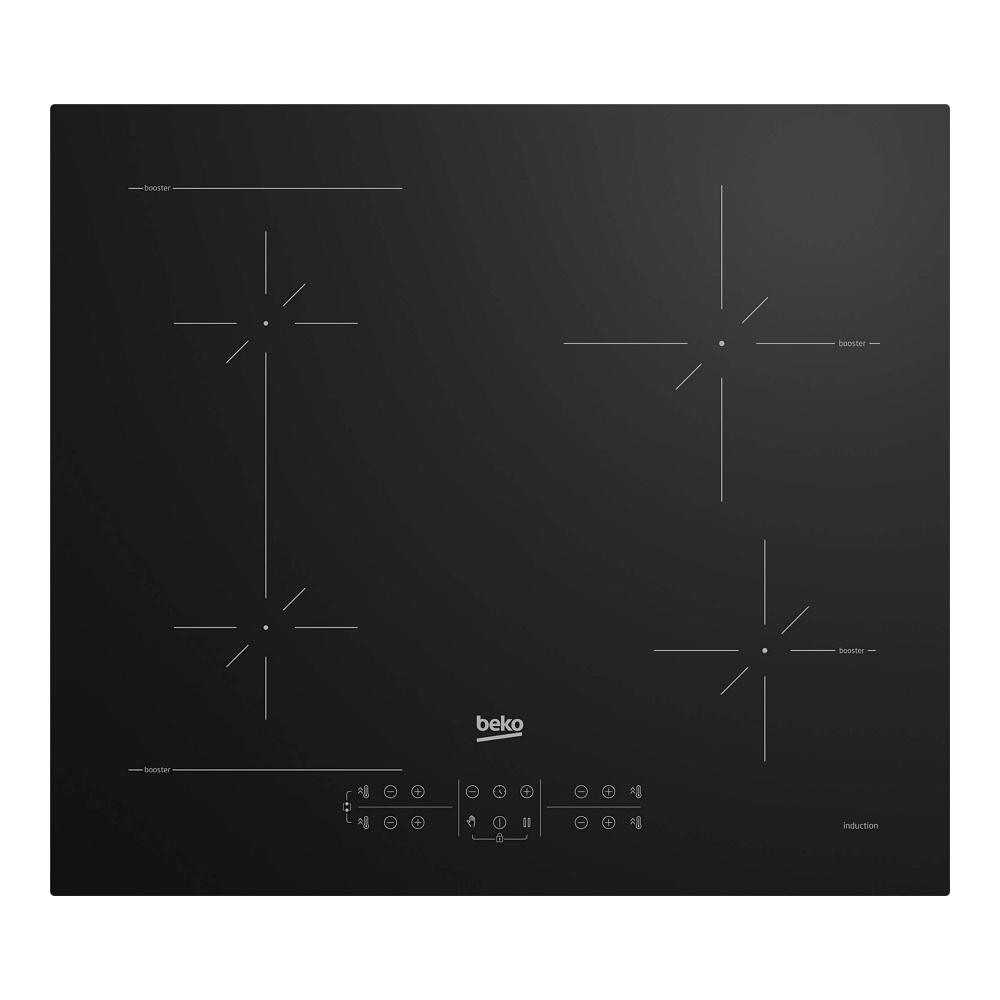 Встраиваемая индукционная панель Beko HII64200SFMT photo 1