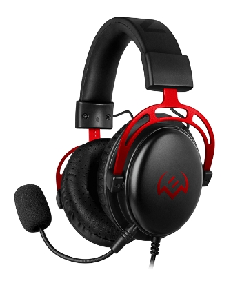 Căști Sven AP-G1000MV Negru cu rosu Cu fir / Gaming / Negru cu rosu photo 3