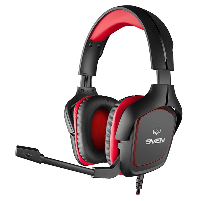 Căști Sven Black Cu fir / Gaming / Black photo 3