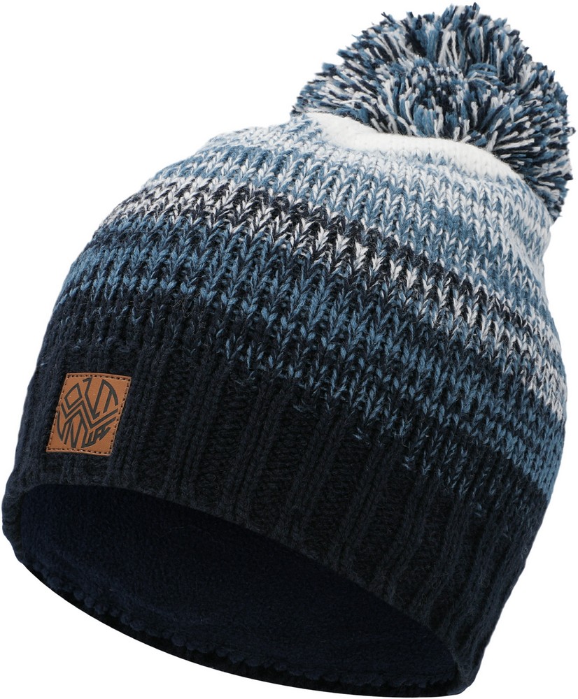 Caciula Outventure Kids Beanie 54 Albastru-alb photo 1 Caciula Outventure Kids Beanie 54 Albastru-alb photo 1