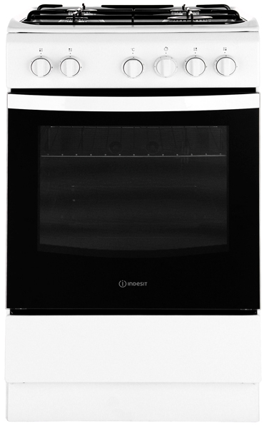Газовая плита Indesit IS5G0PMW/E / 4 конфорок / 50 см / Белый photo 2