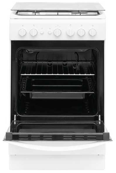 Газовая плита Indesit IS5G1PMW/E / 4 конфорок / 50 см / Белый photo 2