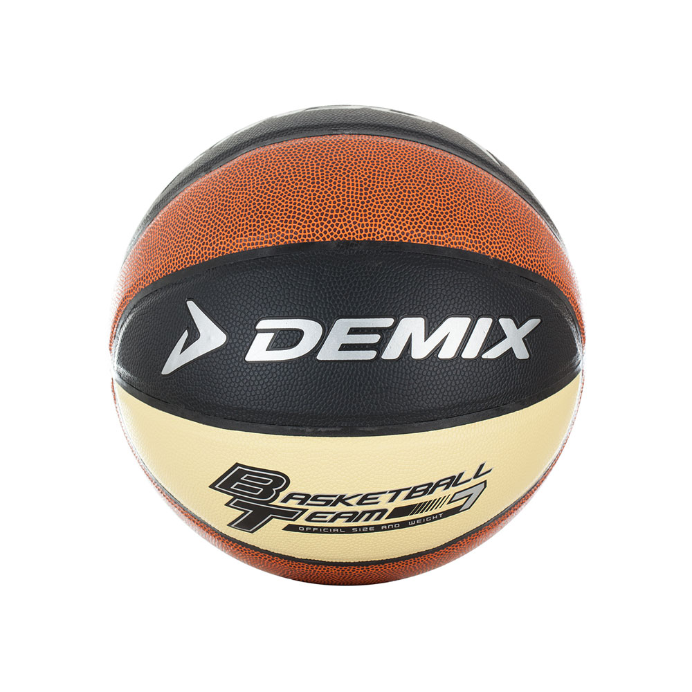 Minge basket Demix S18EDEAT020DMX / Marimea 7 / Bej-negru photo 1 Minge basket Demix S18EDEAT020DMX / Marimea 7 / Bej-negru photo 1