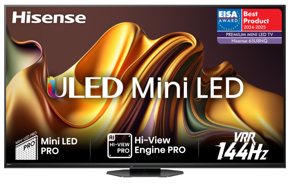 Televizor Hisense 65U8NQ / 65" / Mini LED / UHD 4K photo 1 Televizor Hisense 65U8NQ / 65" / Mini LED / UHD 4K photo 1