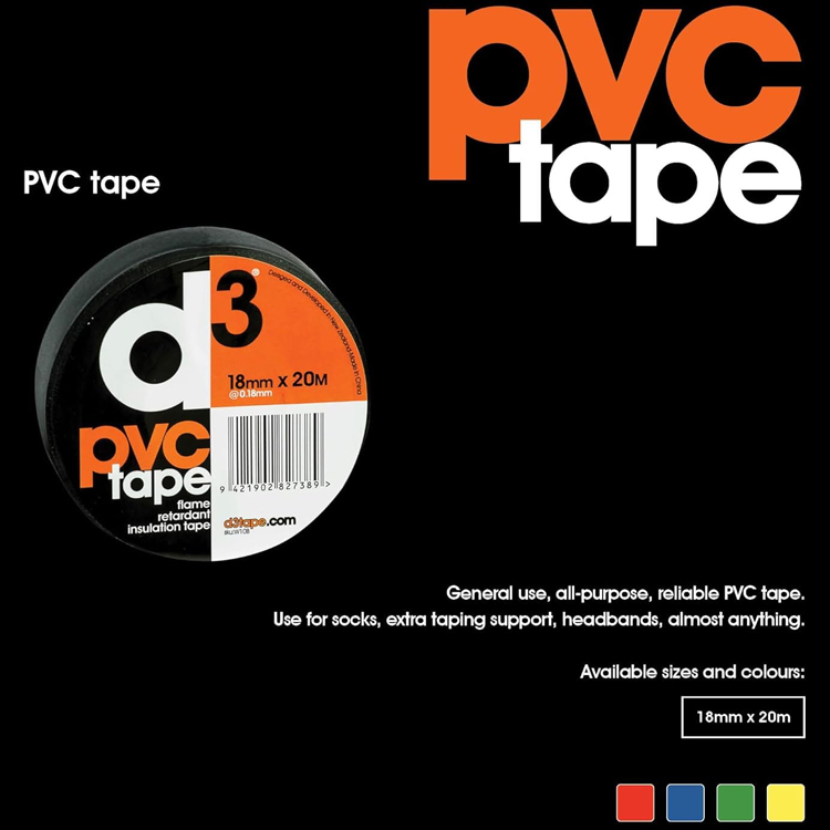 Banda de marcare PVC d3 PVC Sports Tape 18mm photo 3