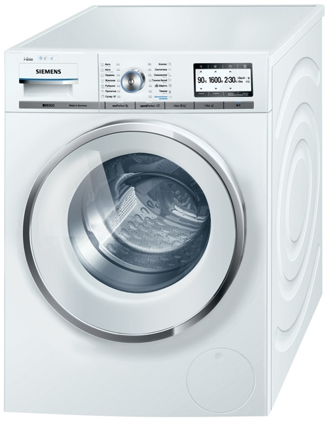 Стиральная машина Siemens WM16Y890OE 8 кг / 1600 об/мин / A / Белый photo 1 Стиральная машина Siemens WM16Y890OE 8 кг / 1600 об/мин / A / Белый photo 1