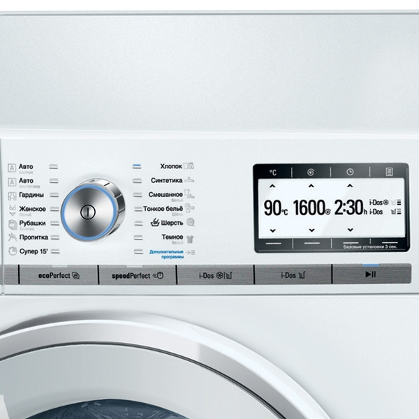Стиральная машина Siemens WM16Y890OE 8 кг / 1600 об/мин / A / Белый photo 2