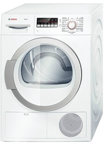 Masina de uscat rufe Bosch WTB86200OE / 7 kg / A++ / Alb photo 1