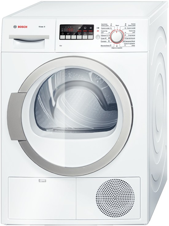 Сушильная машина Bosch WTB86211OE / 8 кг / / Белый photo 1