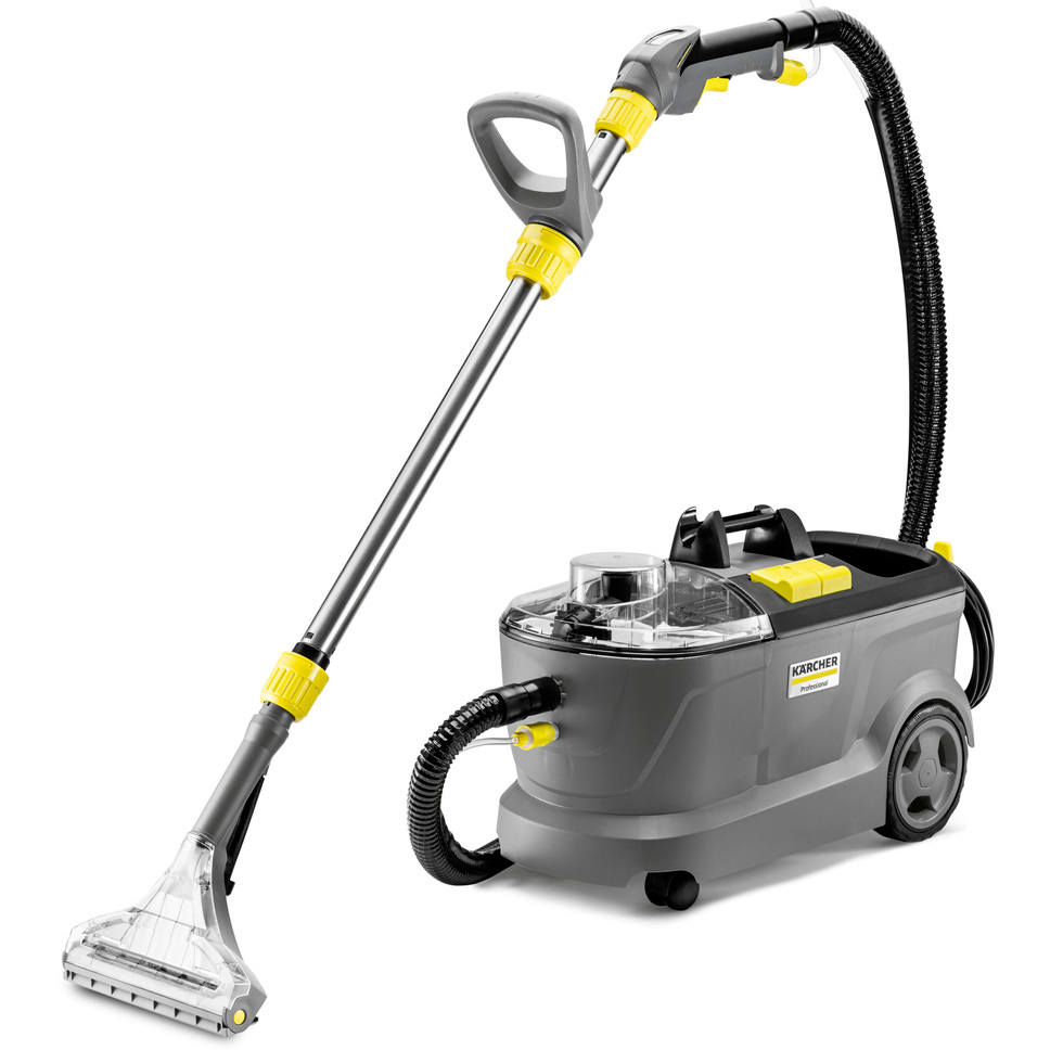 Пылесос моющий Karcher PUZZI101EDITION / 1250Вт / Серый с черным photo 1 Пылесос моющий Karcher PUZZI101EDITION / 1250Вт / Серый с черным photo 1