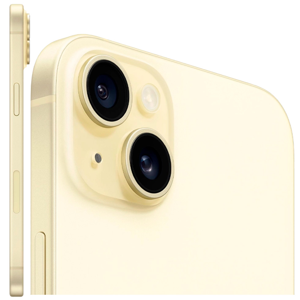 Смартфон Apple iPhone 15 Plus / 6.7'' / 6 ГБ / 256 ГБ / Желтый photo 2