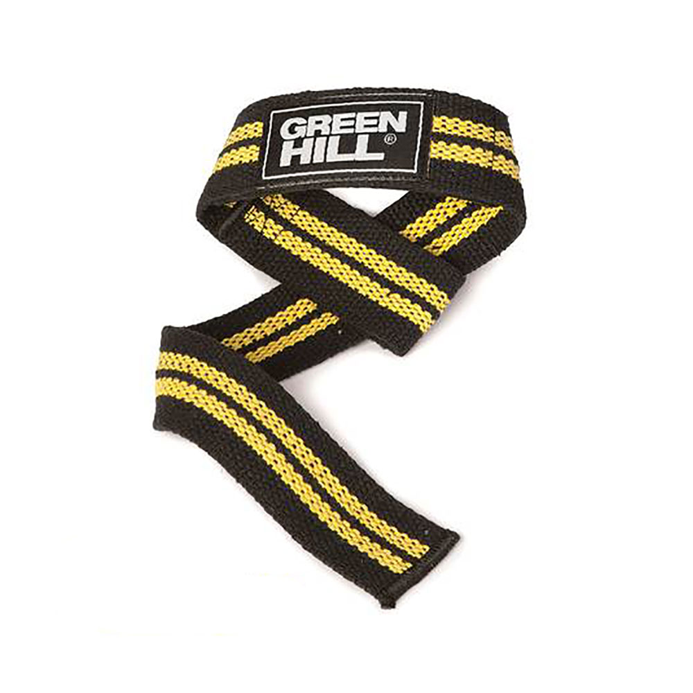 Тяговый ремень Green Hill Straps for deadlift/WLC-6556/Желтый photo 1 Тяговый ремень Green Hill Straps for deadlift/WLC-6556/Желтый photo 1