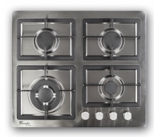 Встраиваемая  газовая панель Tornado TR 121 ECO IRON INOX thumbnav