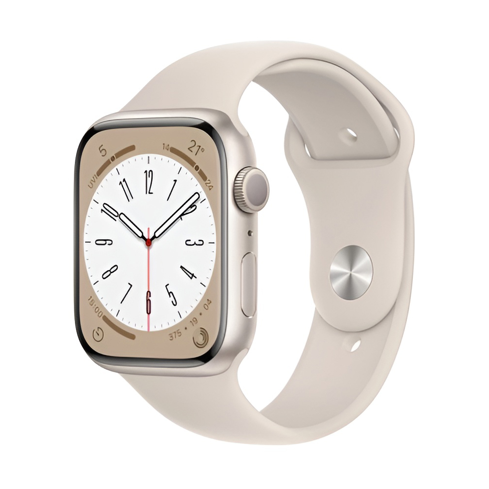 Apple Watch Series 8 GPS 45mm, Starlight Aluminium Starlight Sport Band photo 1 Apple Watch Series 8 GPS 45mm, Starlight Aluminium Starlight Sport Band photo 1