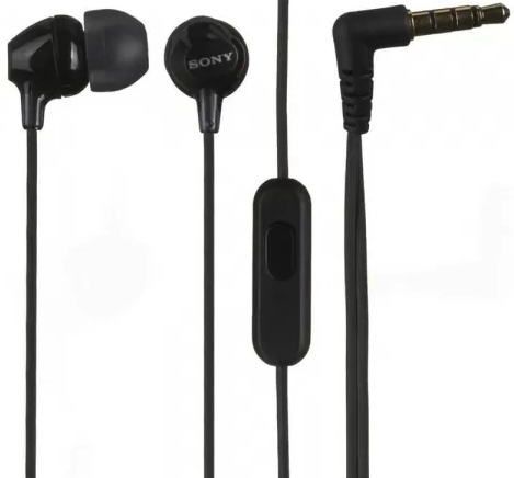 Наушники Sony MDR-EX15 AP Черный Проводные / Дом и Офис / Черный photo 1 Наушники Sony MDR-EX15 AP Черный Проводные / Дом и Офис / Черный photo 1