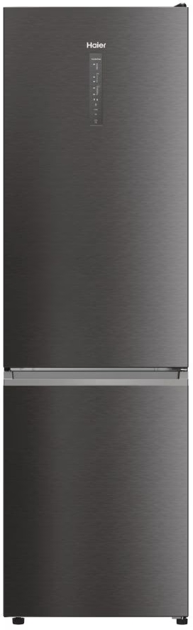 Frigider cu doua usi Haier HDW5620CNPD / 377 l / 200 cm / C / Gri photo 1 Frigider cu doua usi Haier HDW5620CNPD / 377 l / 200 cm / C / Gri photo 1