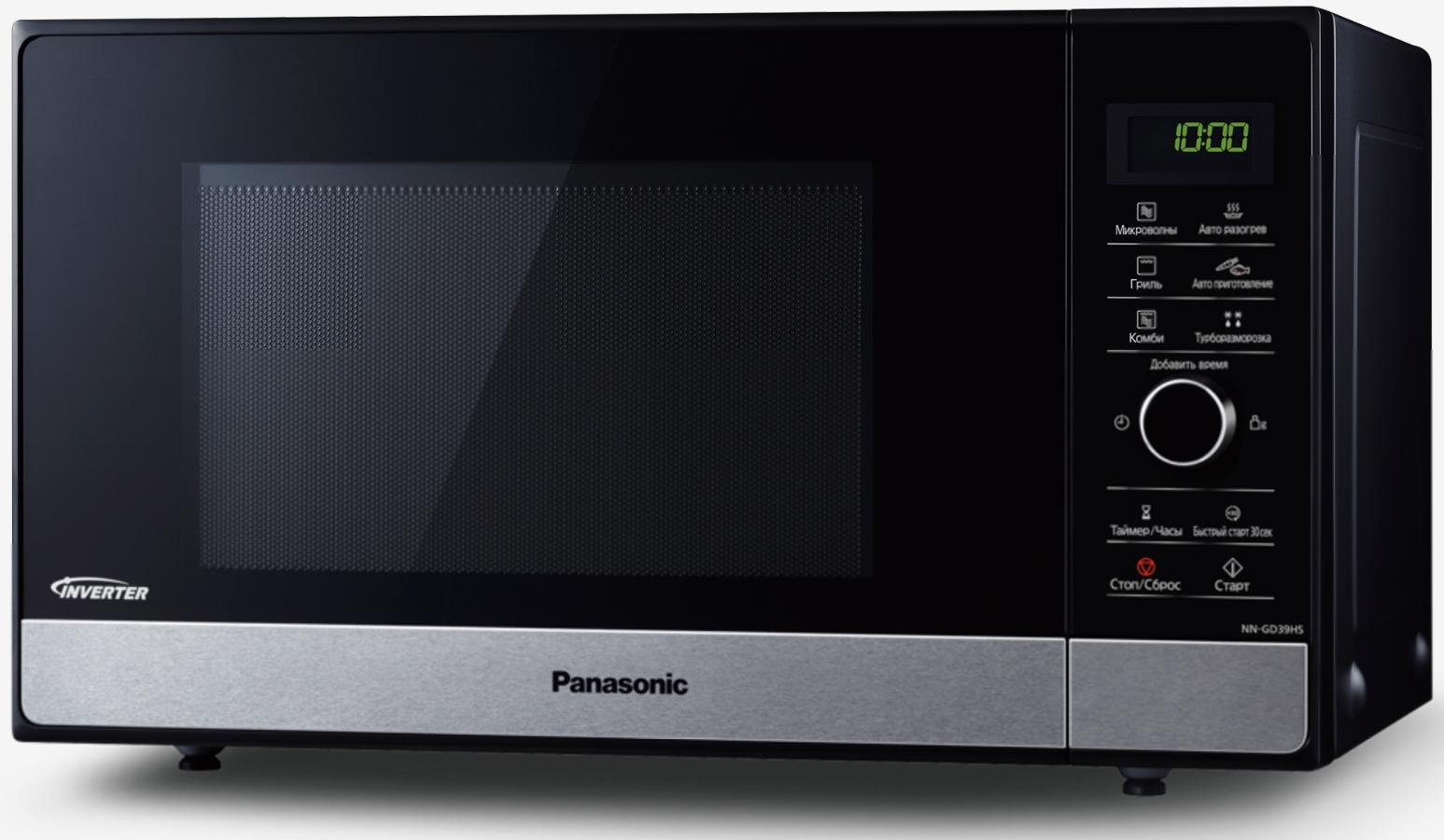 Cuptor cu microunde Panasonic NN-GD39HSZPE 1000 W / 23 l / Negru photo 1 Cuptor cu microunde Panasonic NN-GD39HSZPE 1000 W / 23 l / Negru photo 1