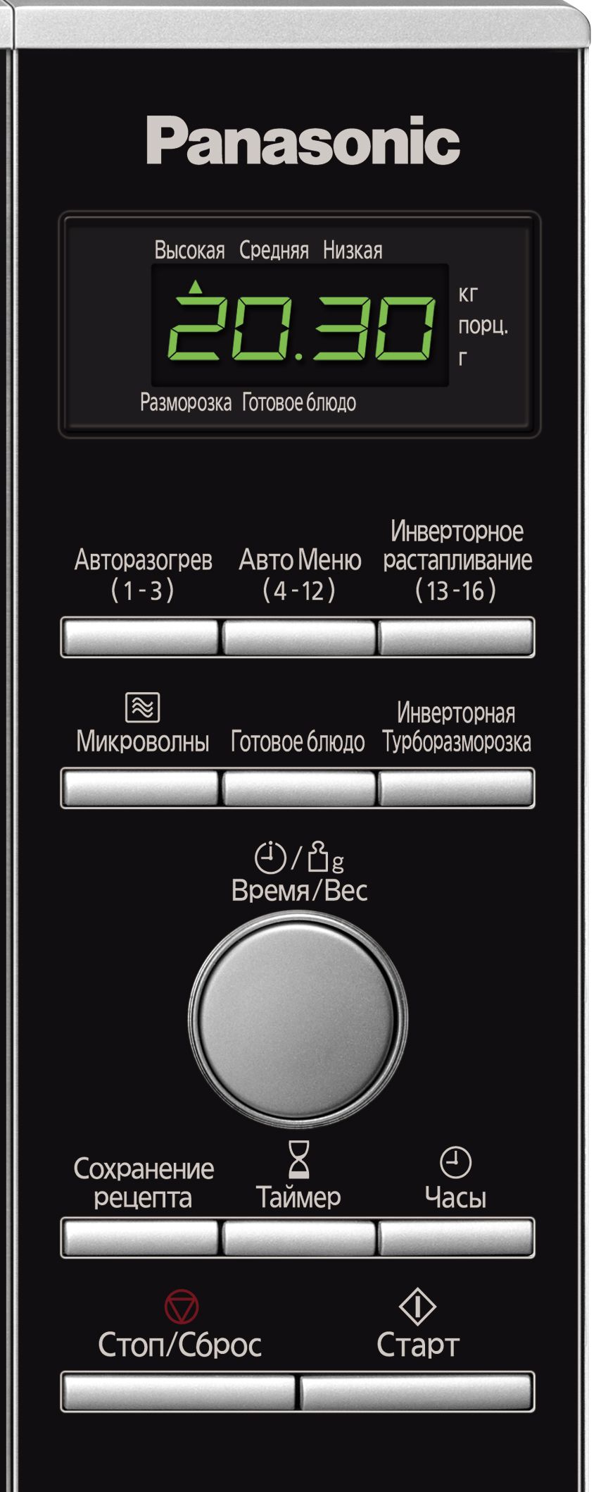 Cuptor cu microunde Panasonic NN-SD361MZPE 950 W / 23 l / Negru photo 4