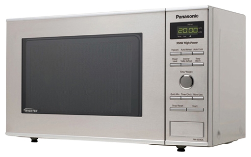 Cuptor cu microunde Panasonic NNSD382SZPE 950 W / 23 l / Gri photo 1 Cuptor cu microunde Panasonic NNSD382SZPE 950 W / 23 l / Gri photo 1