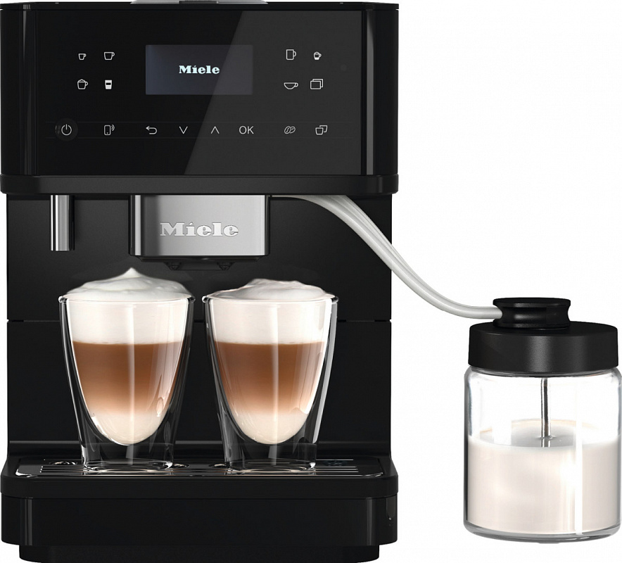 Aparat de cafea Espresso Miele CM6560 MilkPerfection Black Edition / 15 bar / Espresso photo 1 Aparat de cafea Espresso Miele CM6560 MilkPerfection Black Edition / 15 bar / Espresso photo 1