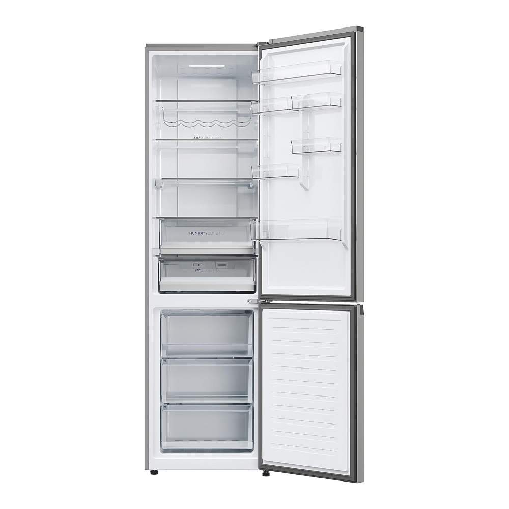 Холодильник двухдверный Haier HDPW5620CNPK / 406 л / 205 см / C / Серый photo 4