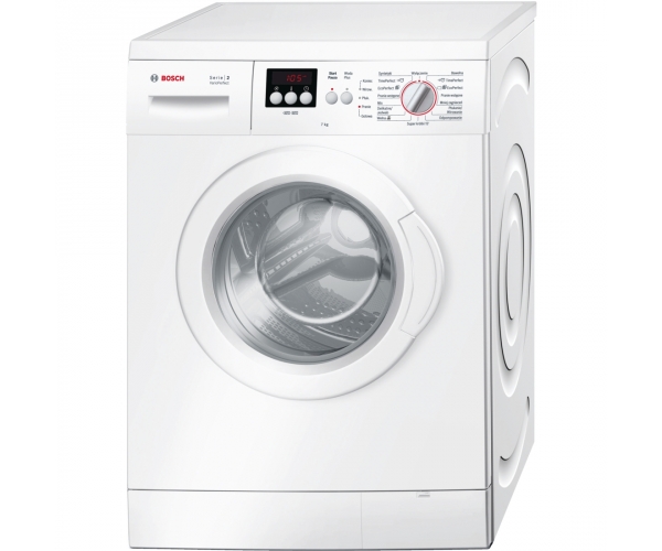 Стиральная машина Bosch WAE20260PL 7 кг / 1000 об/мин / A+ / Белый photo 1 Стиральная машина Bosch WAE20260PL 7 кг / 1000 об/мин / A+ / Белый photo 1