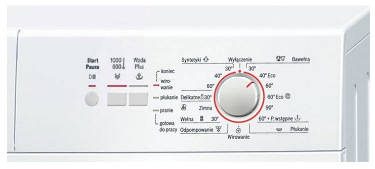Стиральная машина Bosch WLX20060PL 4.5 кг / 1000 об/мин / A+ / Белый photo 2