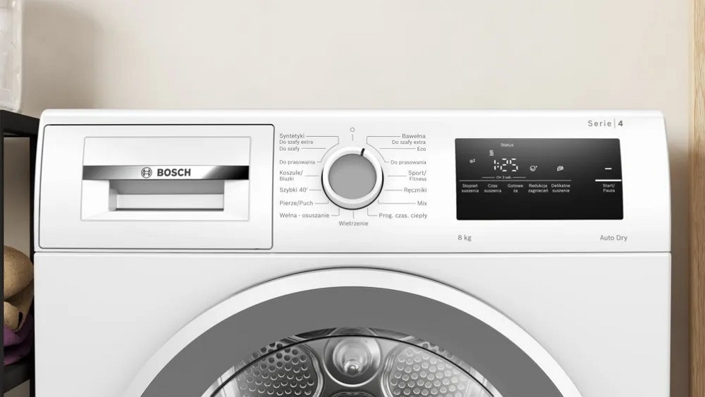 Сушильная машина Bosch WTH86277PL / 8 кг / A++ / Белый photo 2