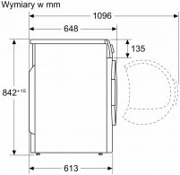 Сушильная машина Bosch WTH86277PL, 8 кг, A++ thumbnav 10