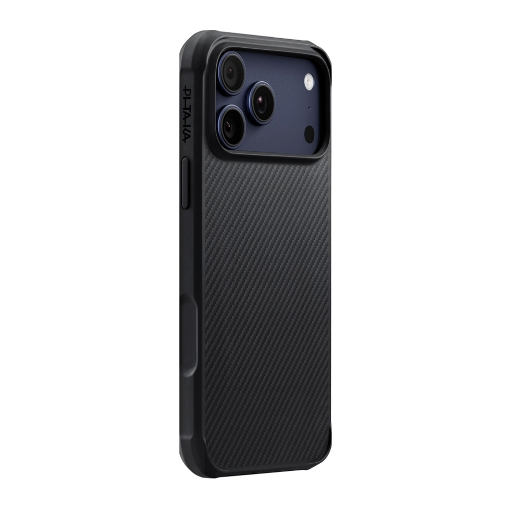 Husa Pitaka Case for iPhone 17 Pro Max, Black/Grey (KI1701MGPM) photo 1 Husa Pitaka Case for iPhone 17 Pro Max, Black/Grey (KI1701MGPM) photo 1