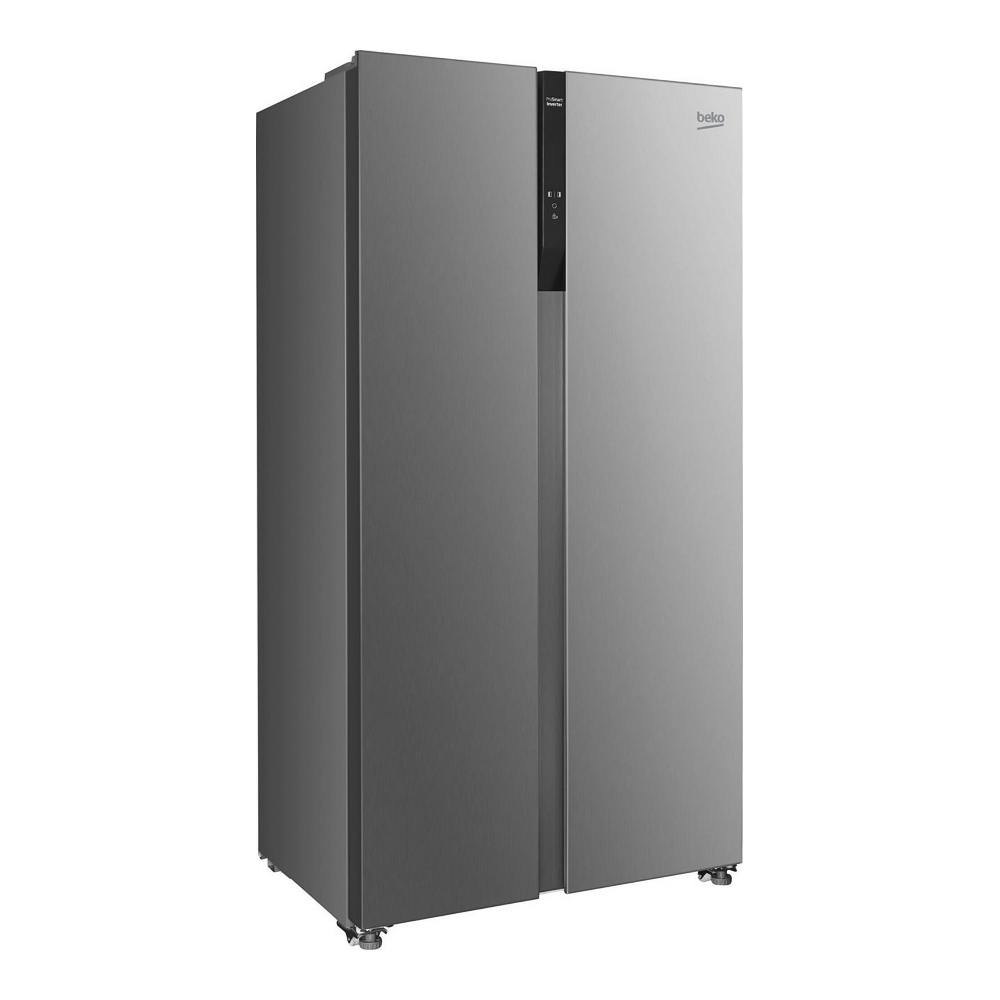 Frigider Side-by-Side Beko GNO5323XPN / 532 l / 177 cm / D / Gri photo 3