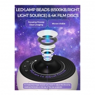 Proiector LED Woo Galaxy Projector, With 360° Rotation, Star Projector thumbnav 3