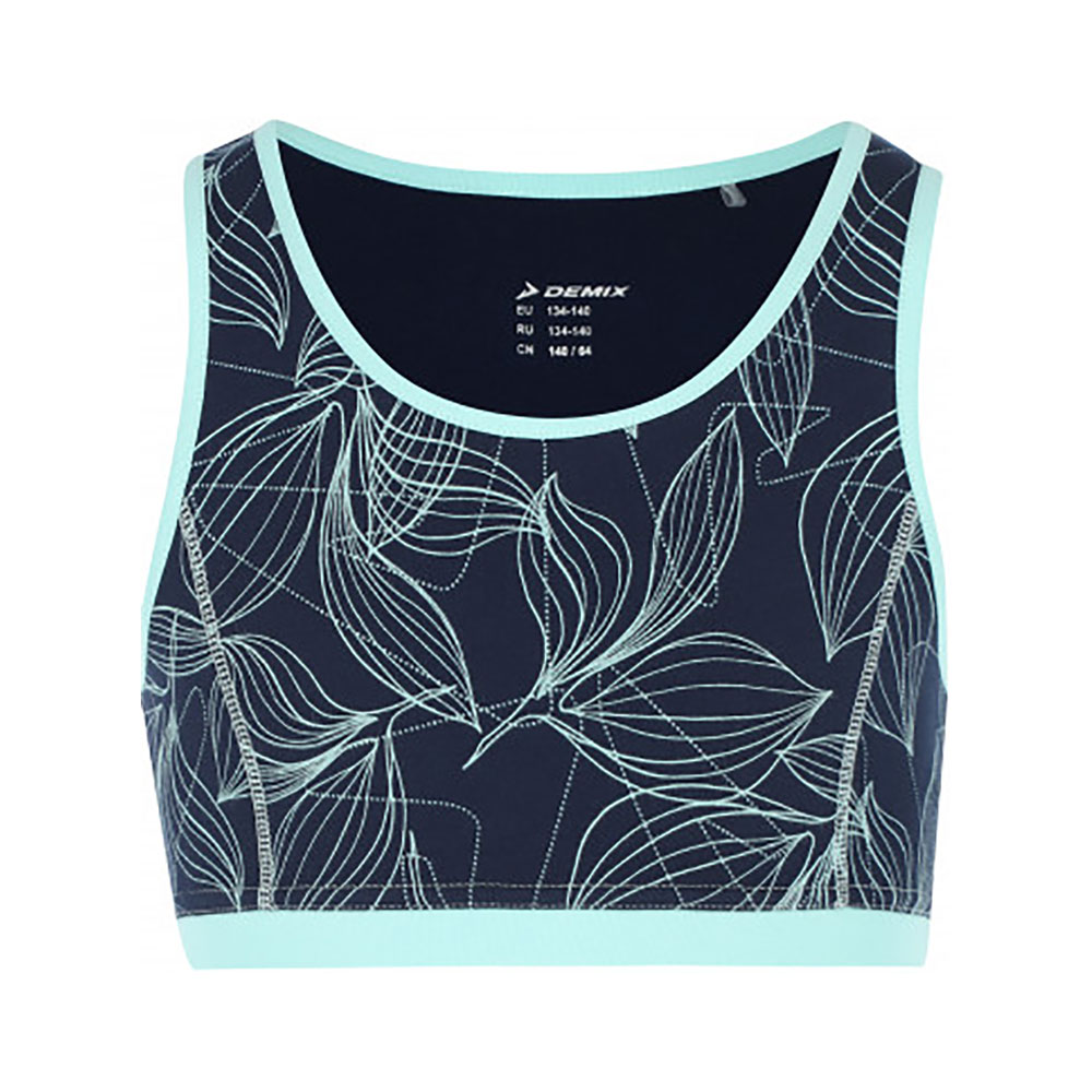 Bra sportive Demix sports bra / Femei / 122-128 / Albastru photo 1 Bra sportive Demix sports bra / Femei / 122-128 / Albastru photo 1